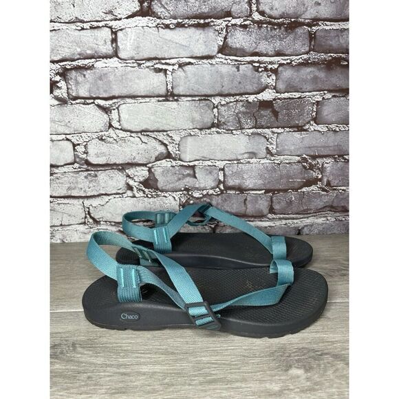 Chaco Bodhi Storm Blue Textile Toe Loop Hiking Sandals Men 12M US/45EU JCH108309 - Picture 15 of 16